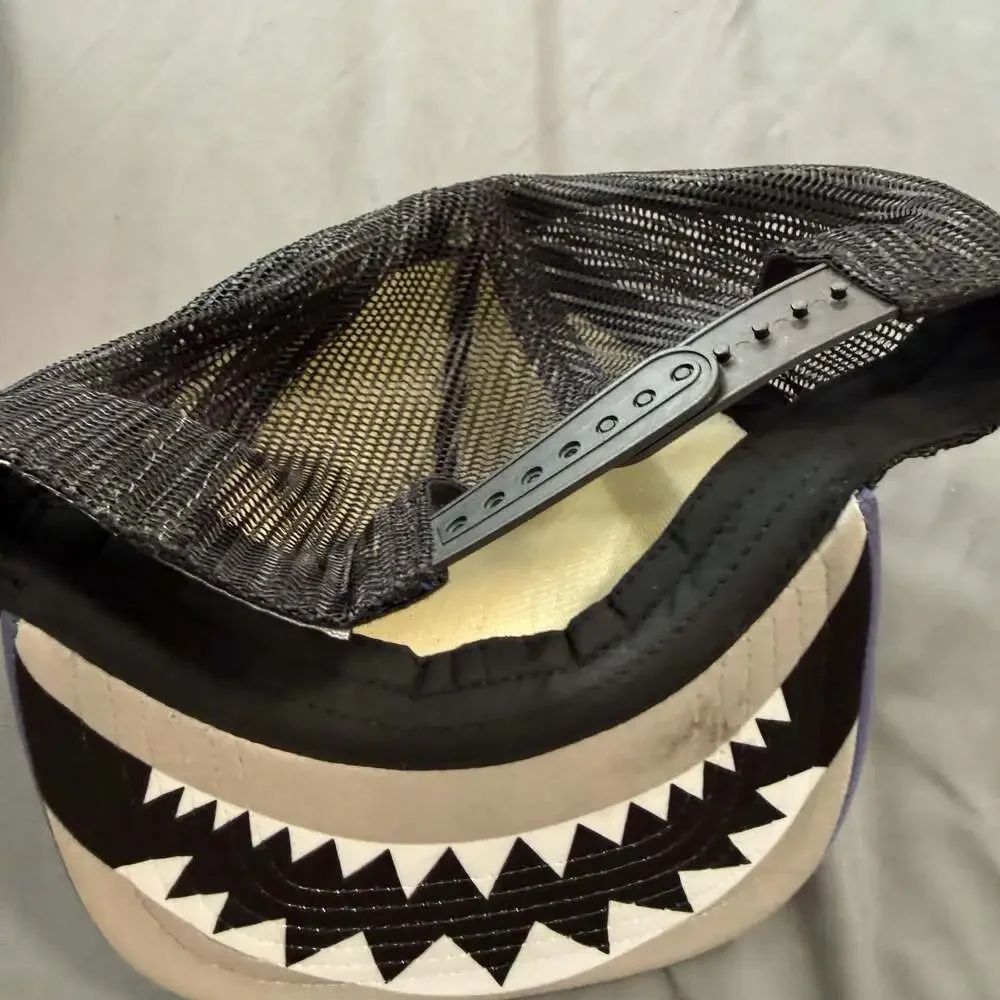 Mad Engine Youth Shark Eating Pizza Graphic Trucker Hat Cap